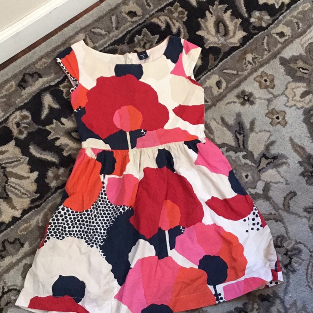 Gap girls floral dress